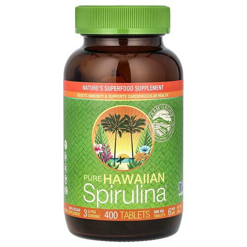 Nutrex Hawaii Pure Hawaiian Spirulina 500 Mg 400 Tablets