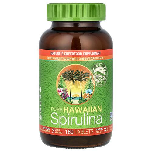 뉴트렉스 하와이 Nutrex Hawaii, Pure Hawaiian Spirulina®, 1,000mg, 180정 product image