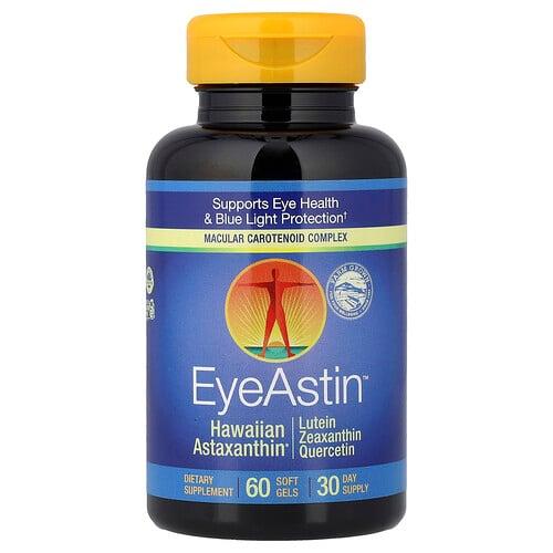 Nutrex Hawaii Eyeastin 60 Softgels