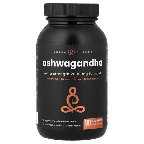 Nutrachamps Ashwagandha 90 Vegan Capsules