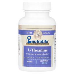 Nutralife L Theanine 200 Mg 60 Capsules