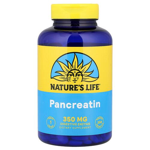 Nature S Life Pancreatin 250 Tablets