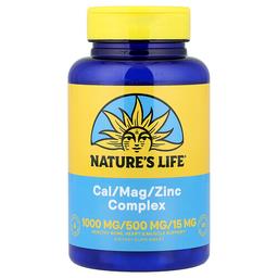 Nature S Life Cal Mag Zinc Complex 100 Capsules