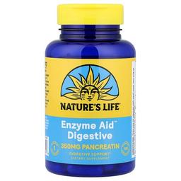 Nature S Life Enzyme Aid Digestive 100 Capsules