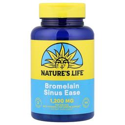 Nature S Life Bromelain Sinus Ease 100 Capsules