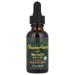 Neemaura Organic Neem Seed Oil 1 Fl Oz 30 Ml