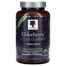 New Nordic Elderberry Vegan Gummies 60 Gummies