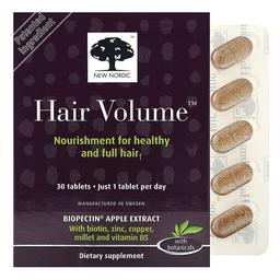 New Nordic Hair Volume With Botanicals 30 Tablets