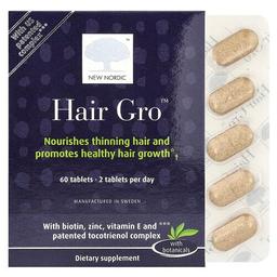 New Nordic Hair Gro 60 Tablets