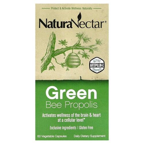 Naturanectar Green Bee Propolis 60 Vegetable Capsules