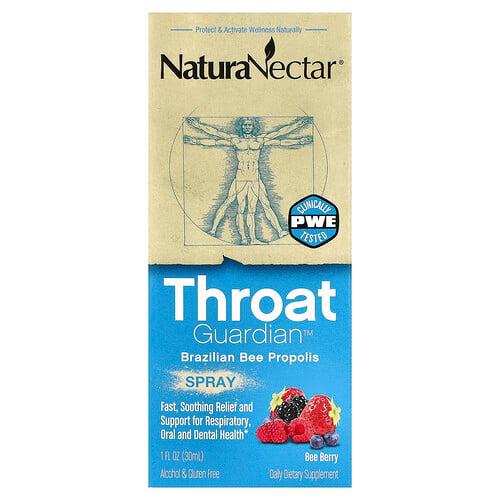 Naturanectar Naturanectar Throat Guardian Brazilian Bee Propolis Spray Bee Berry 1 Fl Oz 30 Ml product image