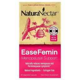 Naturanectar Easefemin Menopausal Support 30 Vegetable Capsules