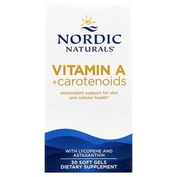 Nordic Naturals Vitamin A Carotenoids 30 Soft Gels