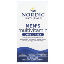 Nordic Naturals Men S Multivitamin One Daily 30 Tablets