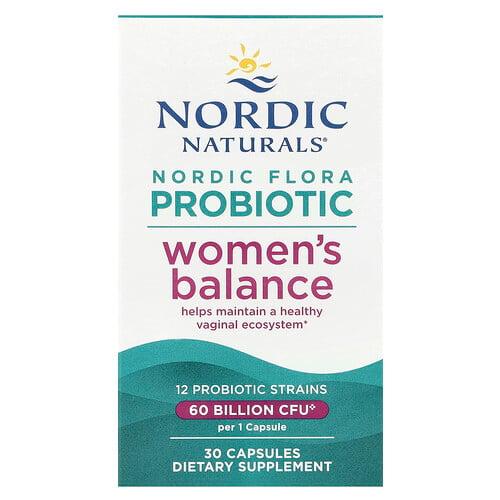 Nordic Naturals Nordic Flora Probiotic Women S Balance 30 Capsules