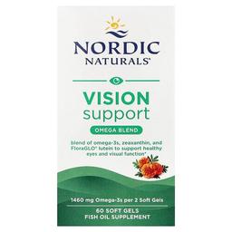 Nordic Naturals Vision Support Omega Blend 60 Soft Gels
