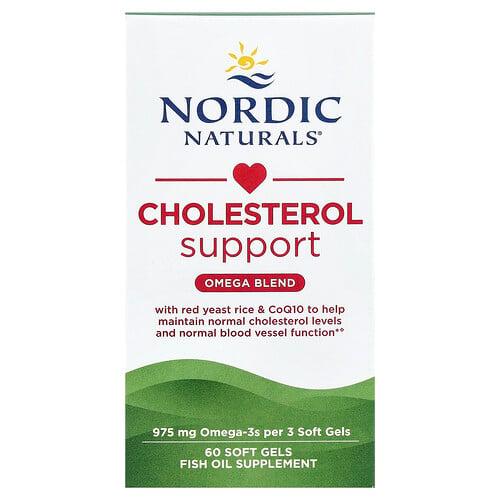 Nordic Naturals Cholesterol Support Omega Blend 60 Soft Gels