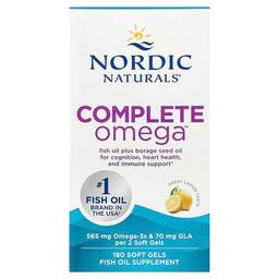 Nordic Naturals Complete Omega Lemon 180 Soft Gels