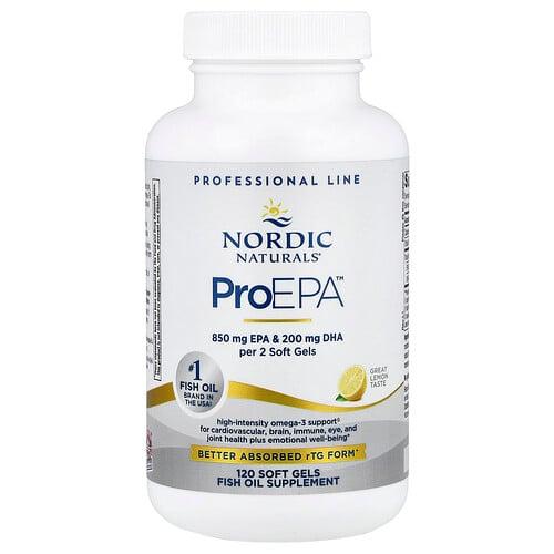 Nordic Naturals Proepa Lemon 120 Softgels
