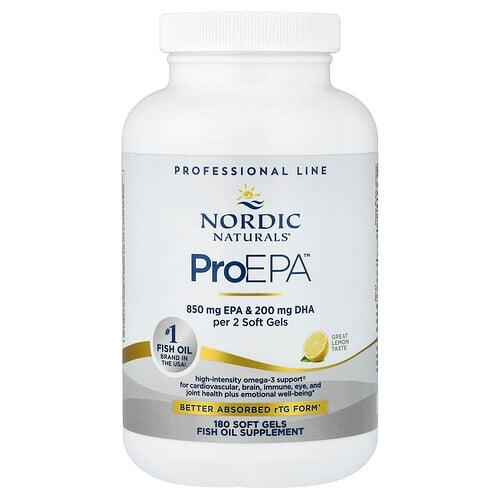Nordic Naturals Proepa Lemon 180 Soft Gels product image