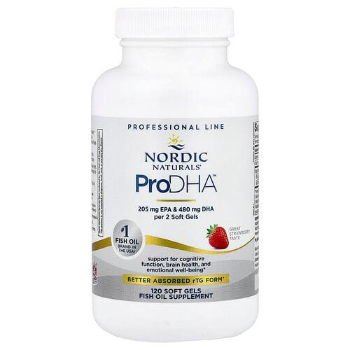 Nordic Naturals Prodha Strawberry 120 Soft Gels product image