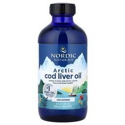 Nordic Naturals Arctic Cod Liver Oil Unflavored 1 060 Mg 8 Fl Oz 237 Ml