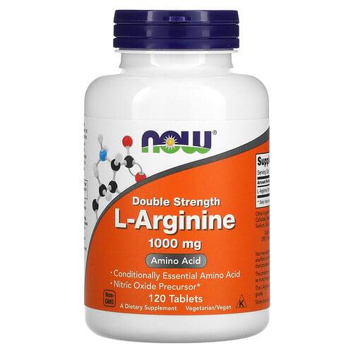 Now Foods L Arginine 1 000 Mg 120 Tablets