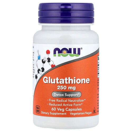 Now Foods Glutathione 250 Mg 60 Veg Capsules