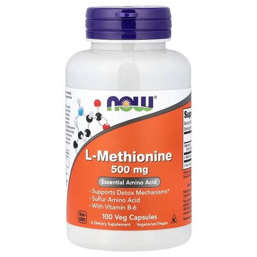 Now Foods L Methionine 100 Veg Capsules