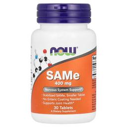 Now Foods Same 400 Mg 30 Tablets
