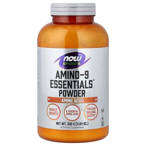 Now Foods Sports Amino 9 Essentials Powder 11 64 Oz 330 G