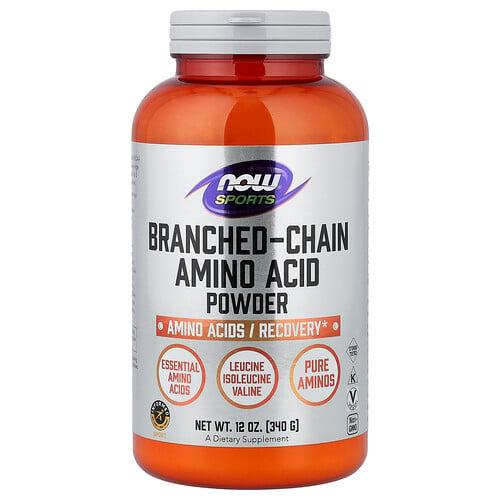 Now Foods Sports Branched Chain Amino Acid Powder 12 Oz 340 G