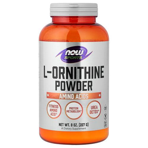 Now Foods Sports L Ornithine Powder 8 Oz 227 G