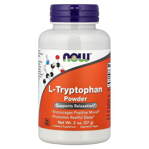 Now Foods L Tryptophan Powder 2 Oz 57 G