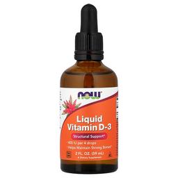 Now Foods Liquid Vitamin D 3 2 Fl Oz 59 Ml