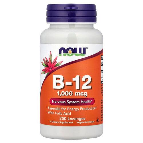 Now Foods B 12 250 Lozenges