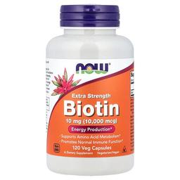 Now Foods Biotin 10 Mg 120 Veg Capsules