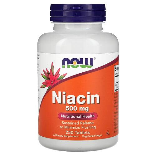 Now Foods Niacin 500 Mg 250 Tablets product image