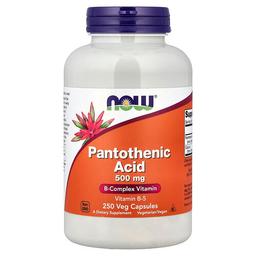 Now Foods Pantothenic Acid 250 Veg Capsules