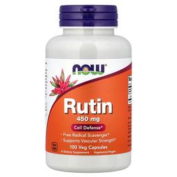 Now Foods Rutin 450 Mg 100 Veg Capsules