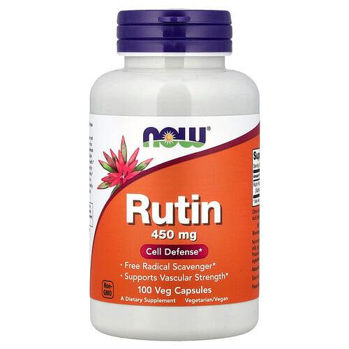 Now Foods Rutin 450 Mg 100 Veg Capsules