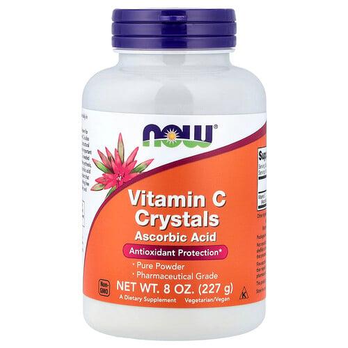 Now Foods Vitamin C Crystals 8 Oz 227 G