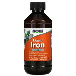 Now Foods Liquid Iron 18 Mg 8 Fl Oz 237 Ml