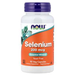 Now Foods Selenium 200 Mcg 90 Veg Capsules
