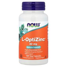 Now Foods L Optizinc 100 Veg Capsules