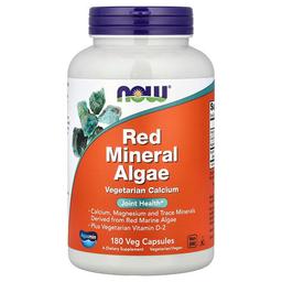 Now Foods Red Mineral Algae 180 Veg Capsules