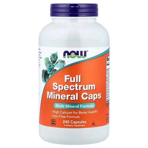 Now Foods Full Spectrum Minerals Caps 240 Capsules