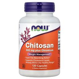 Now Foods Chitosan Plus Chromium 120 Capsules
