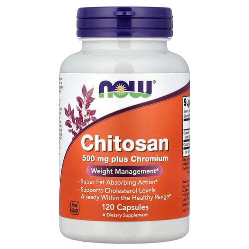 Now Foods Chitosan Plus Chromium 120 Capsules