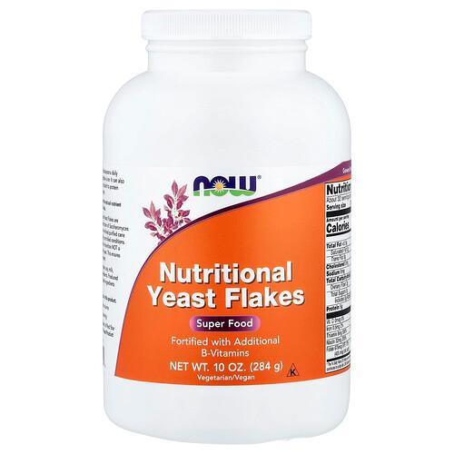 Now Foods Nutritional Yeast Flakes 10 Oz 284 G